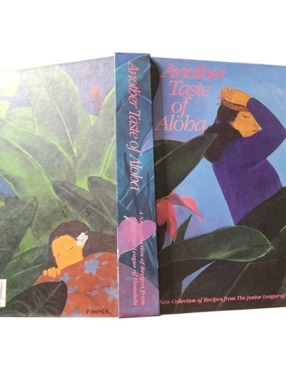 Junior League of Honolulu Another Taste of Aloha Hardcover Cookbook Illustrated